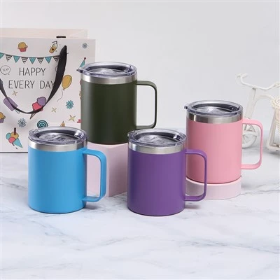 12oz 핸들 컵